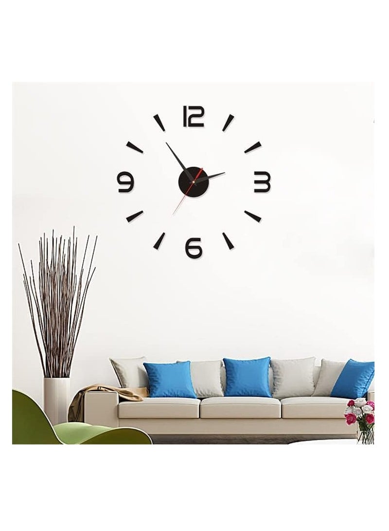 Dubkart Modern Art Frameless DIY Wall Clock - Image 3