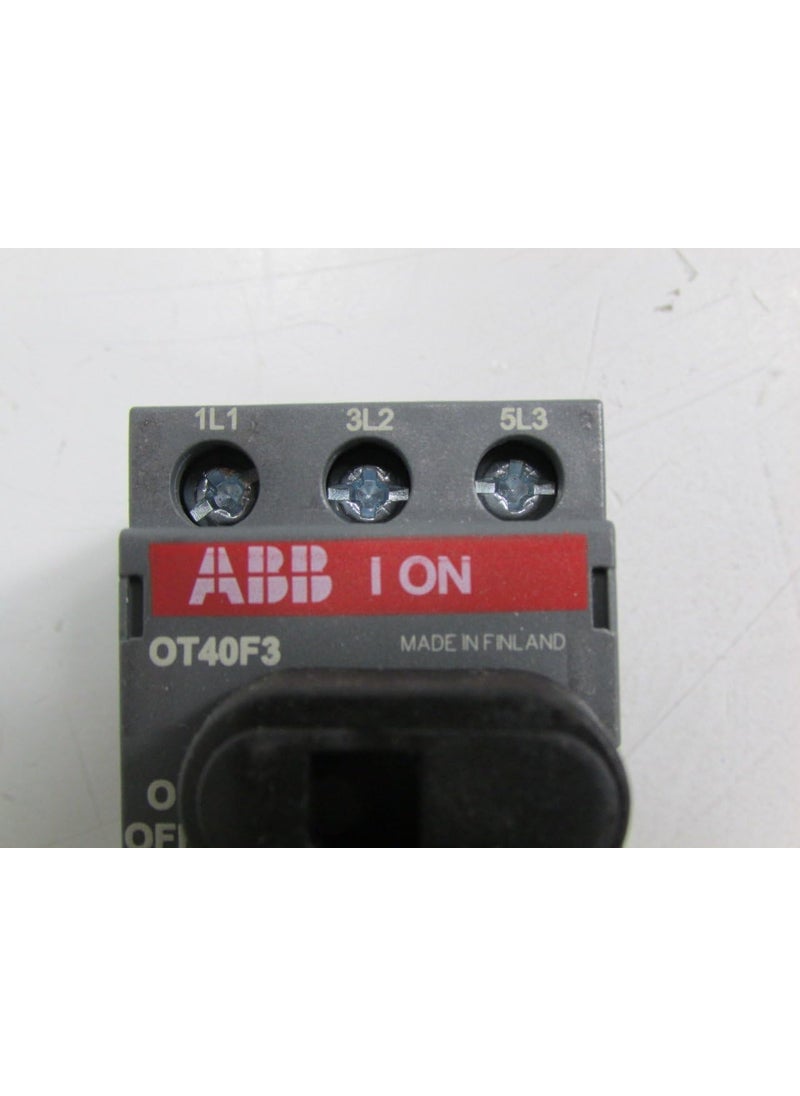 ABB ABB OT40F3 DISCONNECTOR Switch 3 750 40A  - Image 3