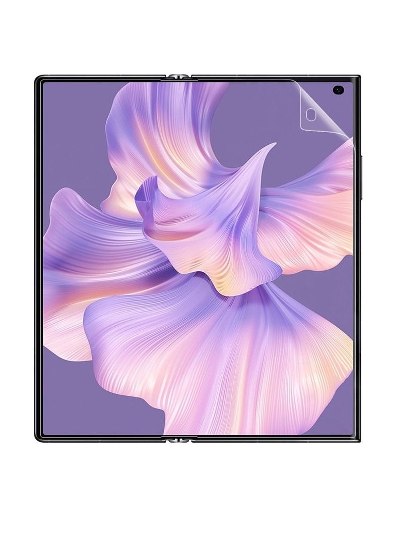 CATANES واقي شاشة Huawei Mate Xs 2 بتغطية كاملة من مادة الهيدروجيل عالية الدقة ومضاد للخدش وشفاف مرن من مادة TPU - Image 2