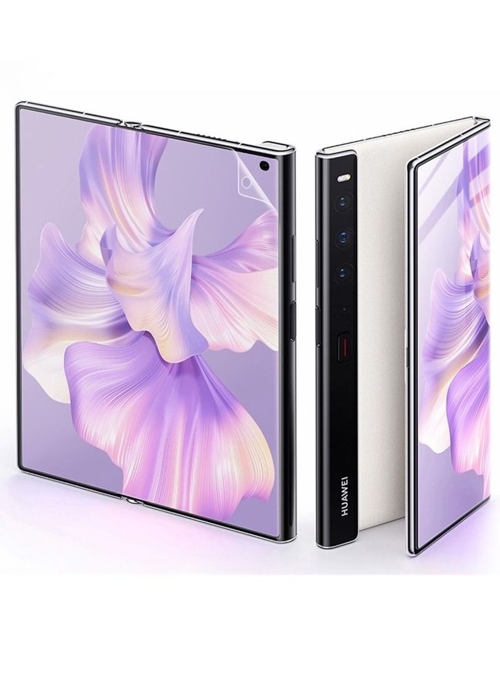 CATANES واقي شاشة Huawei Mate Xs 2 بتغطية كاملة من مادة الهيدروجيل عالية الدقة ومضاد للخدش وشفاف مرن من مادة TPU - Image 3