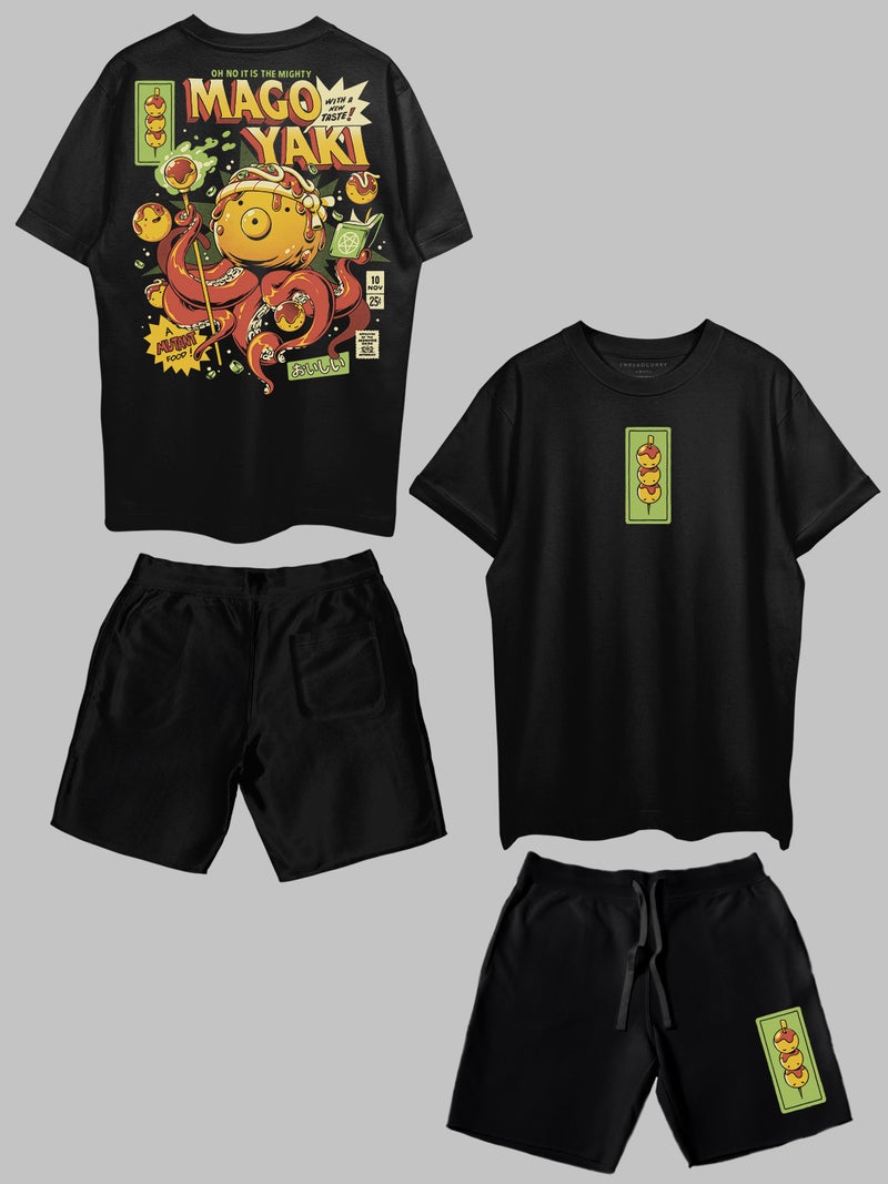 THREADCURRY Magoyaki Printed Co-ord Set for Men & Women - Image 1