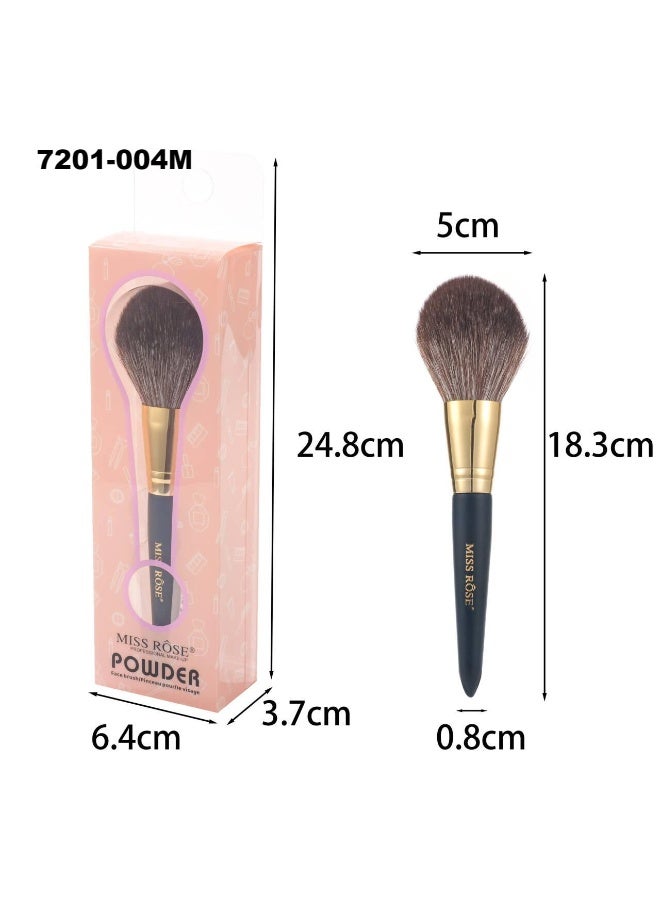 Miss Rose professional Makeup powder Brush - soft Bristles, Smooth Fiinish - Image 2