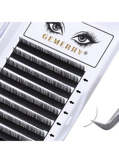 14Mm Individual Lash Extensions Classic Lash Trays 0.07 Thickness D Curl Eyelash Extensions Supplies Single Size By Gemerry (0.07D Curl14Mm)