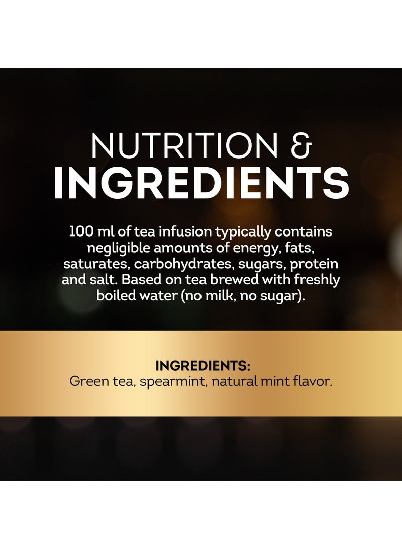 Lipton شاي ليبتون الأخضر والنعناع المكثف - مجموعة مختارة حصرية، 25 كيس شاي هرمى - Image 5