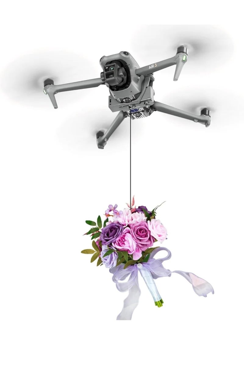 Air 3 Airdrop System - Transport Delivery Release, Drone Thrower Airdrop Dropping System for DJI Air 3 Accessories. Drop Devices for Enhanced Performance - Image 2