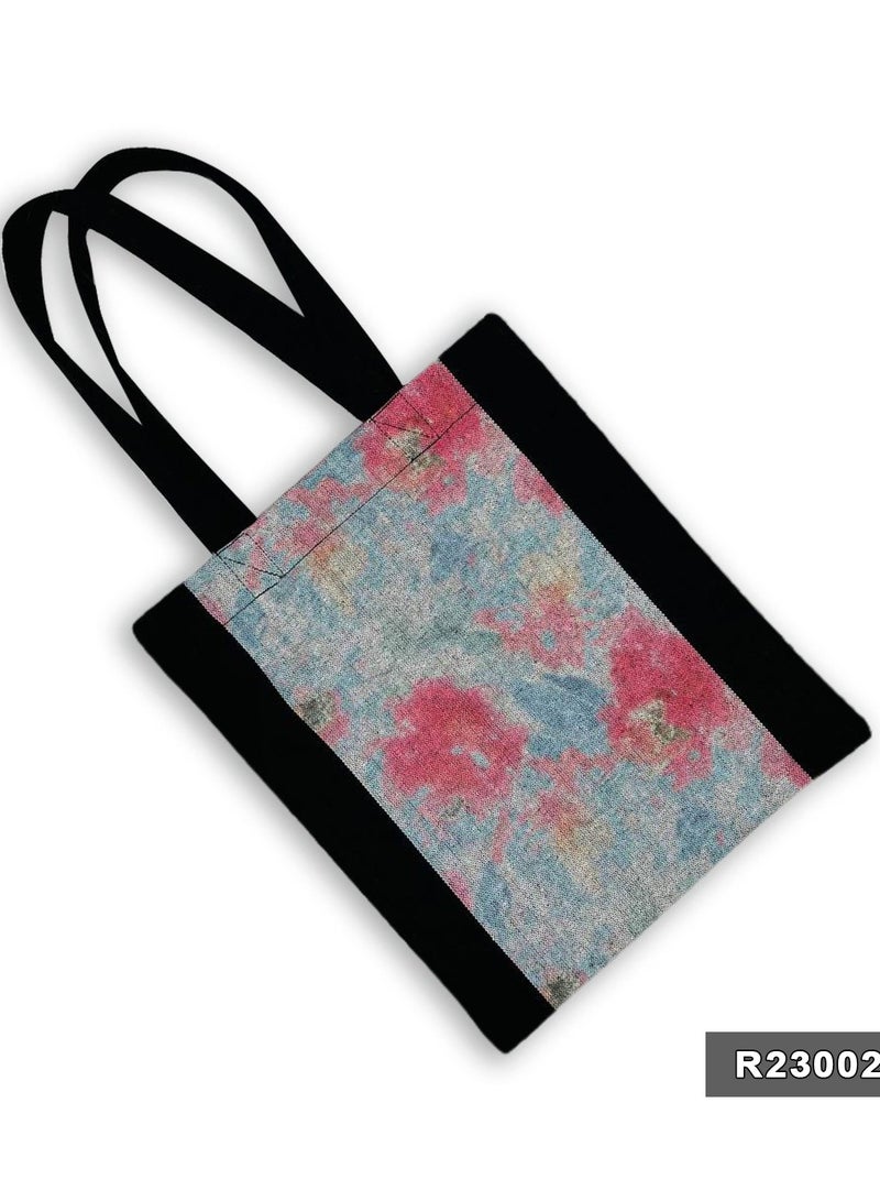 Gharibo Bags casual printed linen tote bag - Image 2