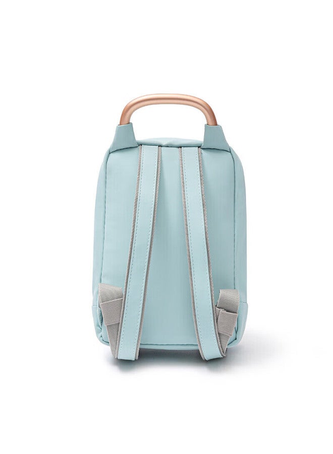 Lexon Backpack For Women, Versatile, Fashionable, Casual, Collegiate Style, Travel Commute, Simple Mini Schoolbag, Light Blue, Gift For Girlfriend - Image 4