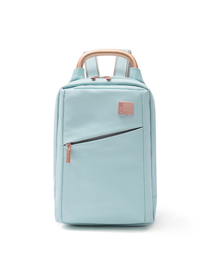 Lexon Backpack For Women, Versatile, Fashionable, Casual, Collegiate Style, Travel Commute, Simple Mini Schoolbag, Light Blue, Gift For Girlfriend - Image 1
