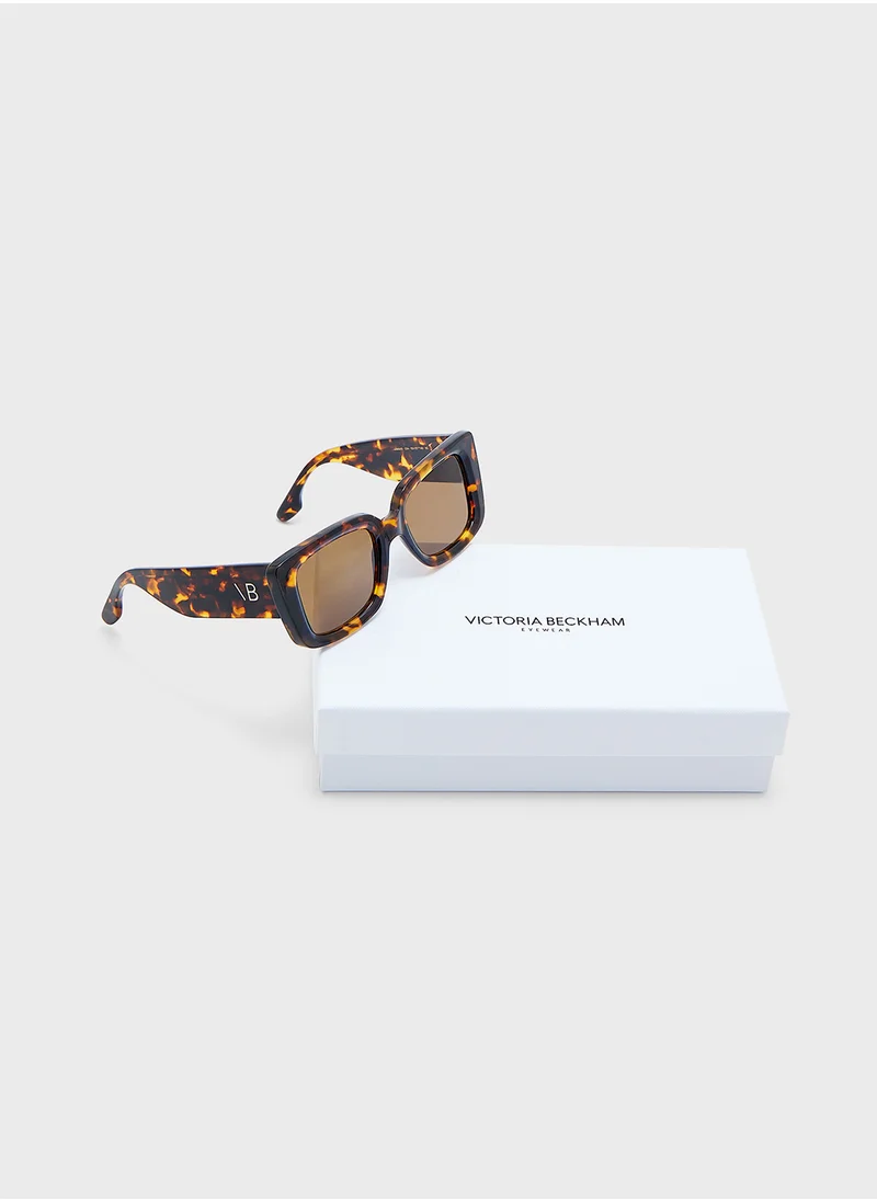Victoria Beckham Modified Rectangle Sunglasses