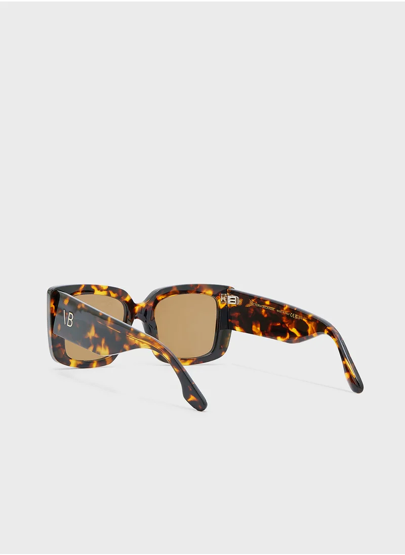 Victoria Beckham Modified Rectangle Sunglasses