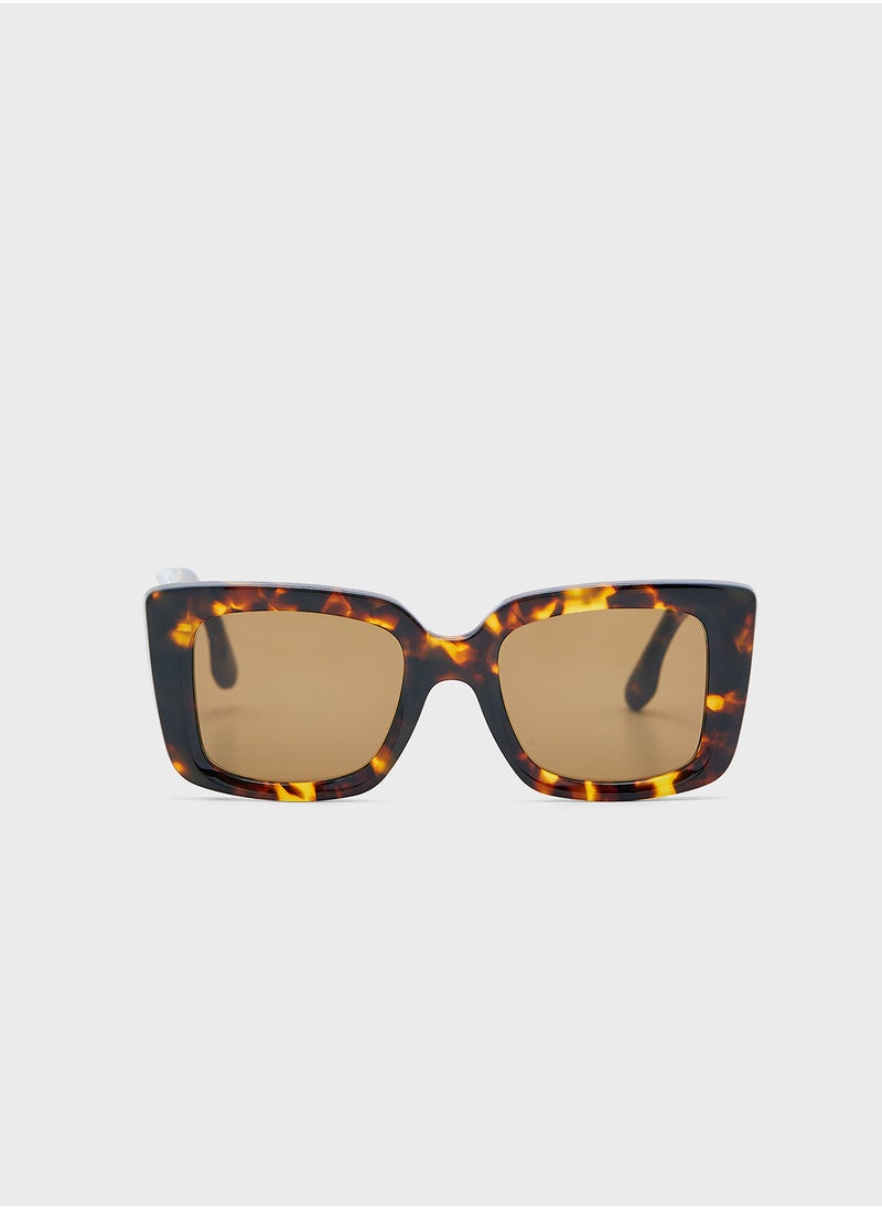 Victoria Beckham Modified Rectangle Sunglasses  - Image 2