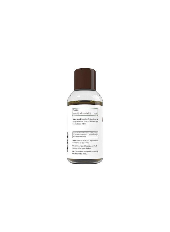 VEDAONE Natural Undiluted Neem Oil Obtained through Cold Pressing Method, 100ml (Pack of 2) - Image 3