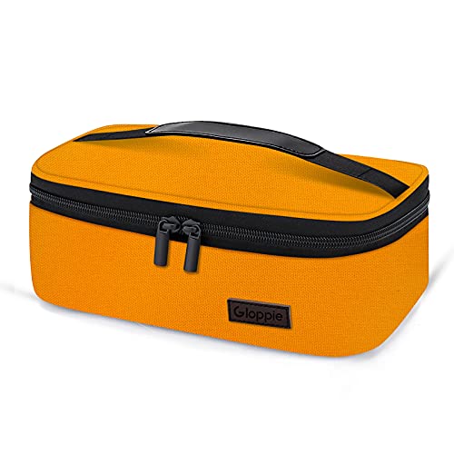 Gloppie Mini Lunch Box Small Lunch Bag for Children Insulated Lunch Bag for Kids, CPC Certified | Child-Safe Materials, Thermal LunchBox Reusable Sandwich Bags Snack Box, Orange - Image 1