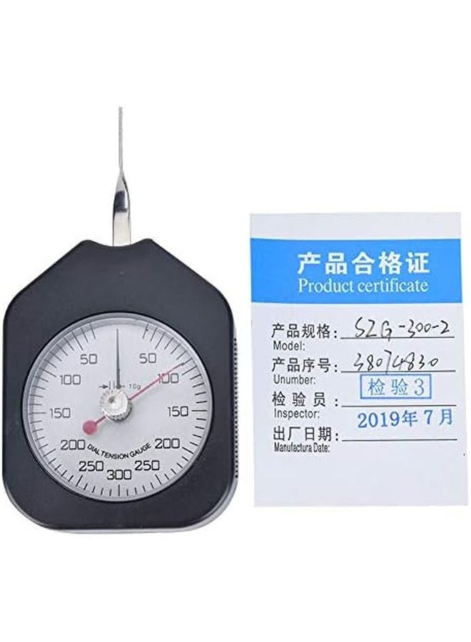 SZG 300 2 Analog Dial Tension Meter Plastic Pointer Type Double Needles for Electrical Pressure and Spring Testing - Image 2