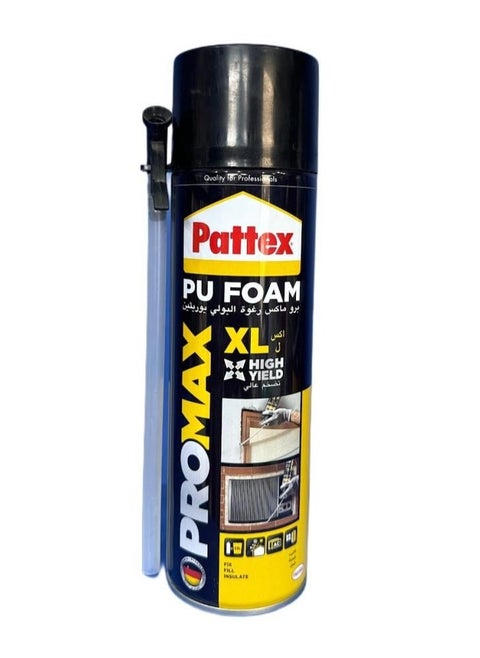 500ml PATTEX Foam Spray (Po Foam for Fixing and Filling) for Gaps and Holes for Art Creations, Shake 1 Minute Before Use.