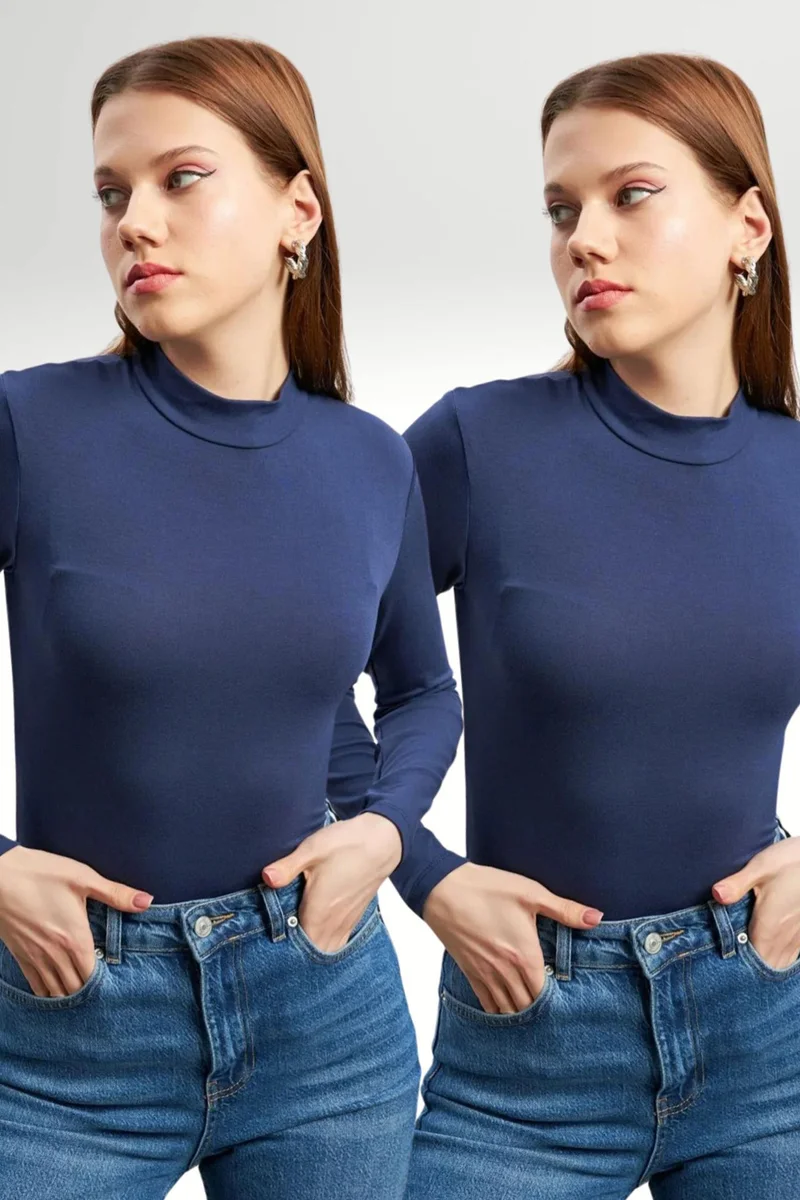 Bipantolon BIPANTOLON Women's 2-Pack Slim Fit Bodysuits