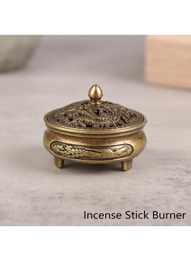 Buddhist Utensils Incense Burner Lotus Incense Censer Alloy Sandalwood House Furnishings Home Office Decoration  - Image 3