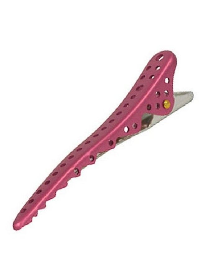 Y.S.Park Shark Clips Pink Metal 8Pcs  - Image 4