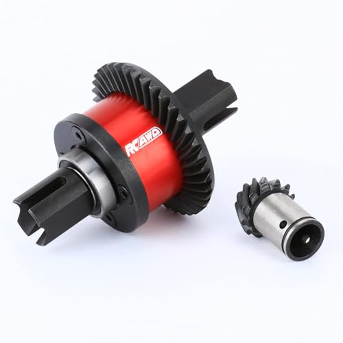 RCAWD Front/Rear Diff Combo Complete w/Diff Gear 39T Input Gear 12T for Arrma Kraton 8S Outcast 8S EXB RTR Upgrade Parts - Image 1