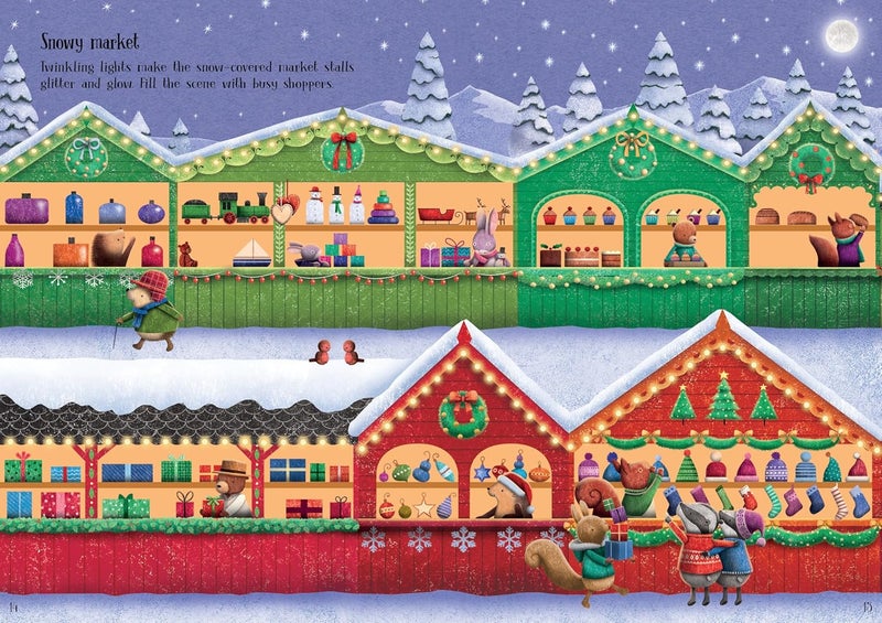 Usborne GB Sparkly Christmas Sticker Book - Image 3