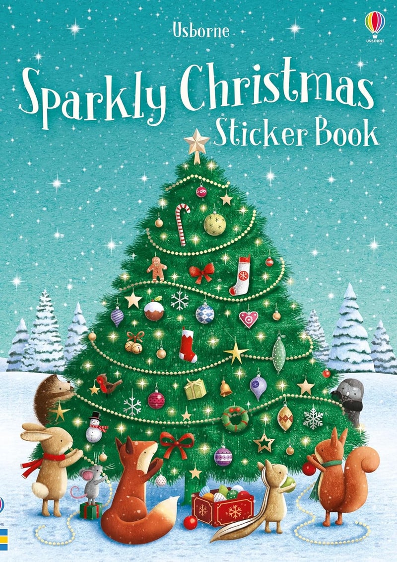 Usborne GB Sparkly Christmas Sticker Book - Image 1