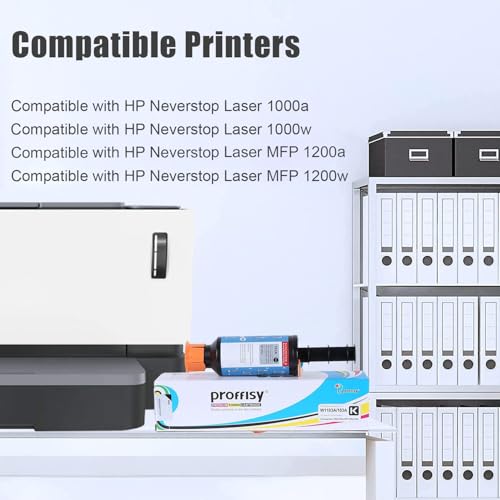 proffisy 103A Toner Cartridge, W1103A Toner Reload Kit Compatible with HP Neverstop Laser MFP 1200W/1200a/1000a/1000w (1 pcs) - Image 4