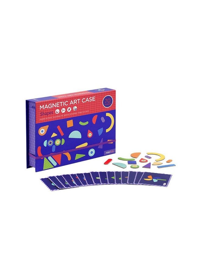 Webby Chip-Board Magnetic Learning Art Case - Shapes - Image 2