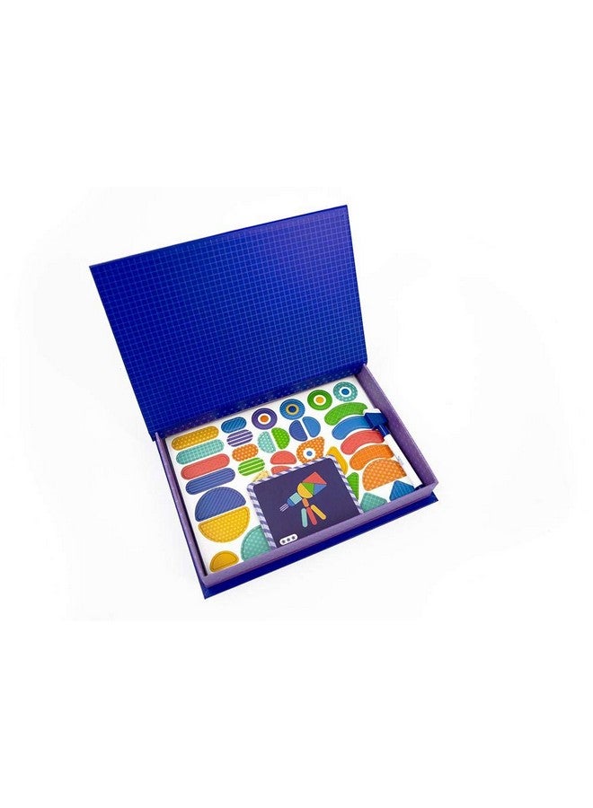 Webby Chip-Board Magnetic Learning Art Case - Shapes - Image 3
