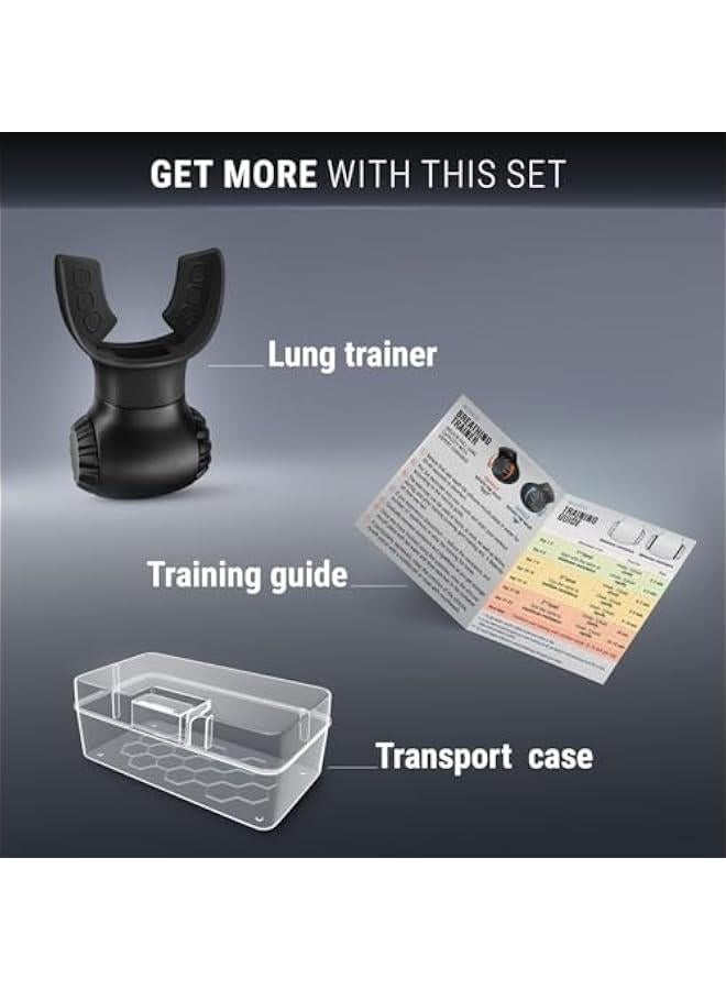 Arabest New Version Lung Trainer - Dual-Mode Lung Exerciser - Portable Breath Trainer for Everyday Use - Includes Workout Guide for Effective Workouts - Breathing Exercise Device - Image 3