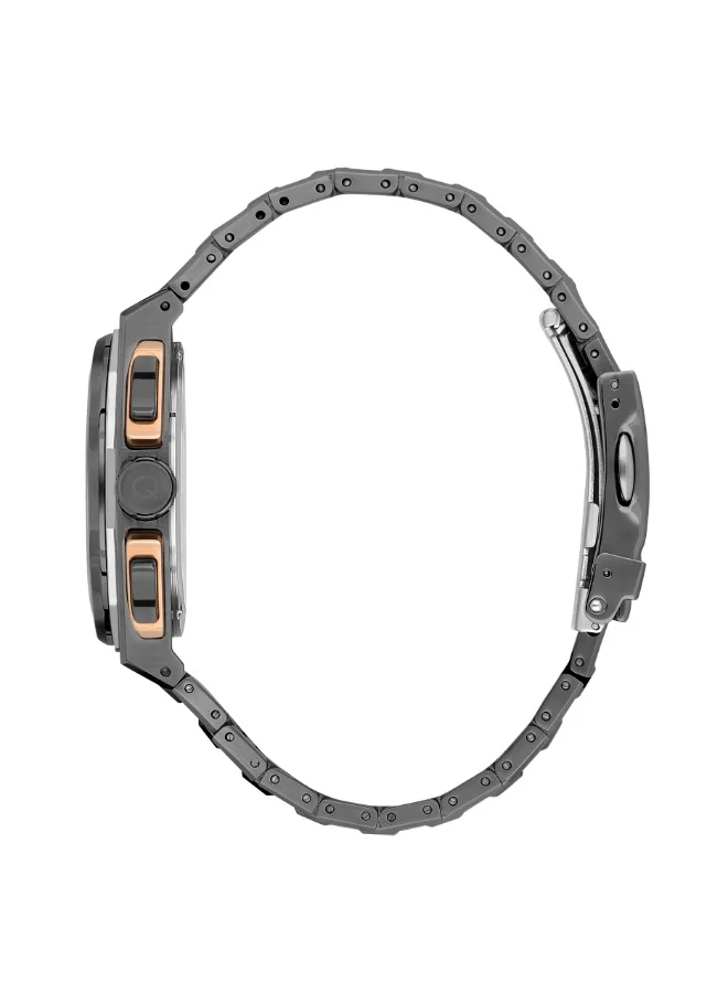 Quantum Men's Silicone Chronograph Watch PWG1079.650 - 47 mm