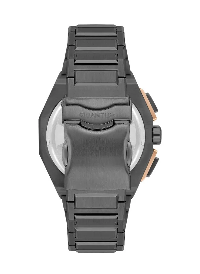 كوانتوم ساعة كرونوغراف رجالية من السيليكون . -  مم