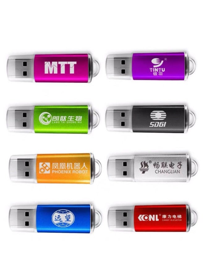 Metal U Disk 128g Small White Hat 64 /32/16/8/4G Tender Car Audio TV Custom USB Wide-Capacity:64GB-Interface:Red  - Image 5