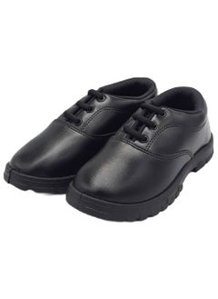 Boys School Shoes WA3 Black Uniform Shoes for Kids