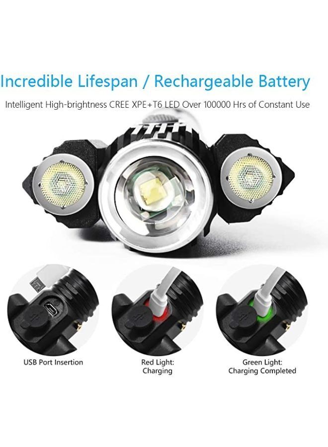 Generic Multifunctional Torch With Adjustable Side Light High Lumen - Image 4