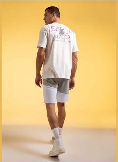 DeFacto Man NBA Los Angeles Lakers Licenced Boxy Fit Knitted T-Shirt  - Image 4
