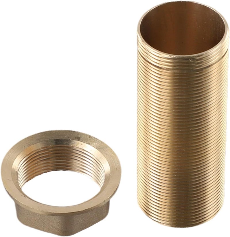 Varied size selections Brass Pipe Nut Extension Set with Fixed Foot Screw and Tap Repair Parts for Kitchen Sink Cold and Hot Water Supply, Gold, 60mm to 150mm Length Options(8cm) Multiple options Long lasting universal build Medium weight Gulf mainstream practical design Cross product combo compatible Flexible sizing options Ventilated design Daily life matching design All consumer tier purchase options Gulf popular simple design Diverse purchase options Quick available purchase options Extra part combo compatible Durability boost selected material Durable versatile substance All preference matching build Classic modern blend design Flexible use switching Updated modern design Reliable daily use design Versatile application KSA market compliant quality Natural tone color options Certified local stock - Image 5