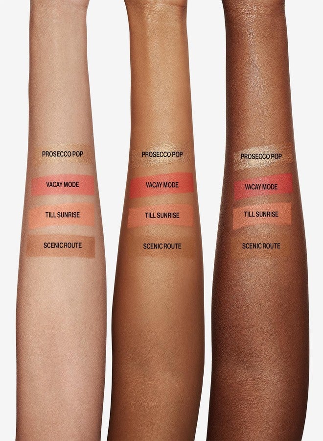 Smashbox Halo Sculpt + Glow Face Palette | Vitamin E, Long Lasting, Contour + Highlighter, 0.55 Ounce, Coral Saturation - Image 5