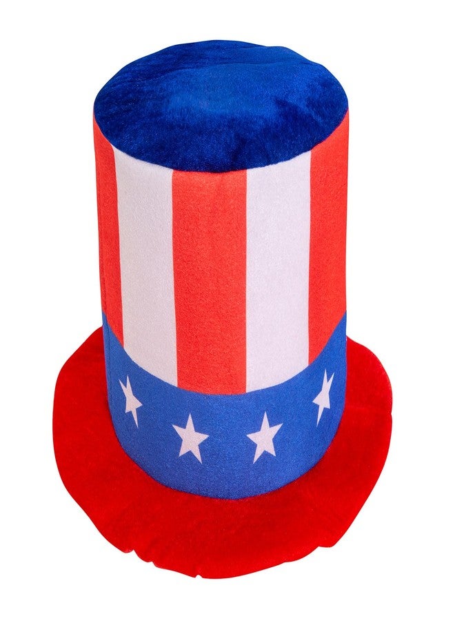 Yilistore Patriotic Uncle Sam Top Hat, 4th of July Top Hat for Independent Day Party Supplies Decoration - Image 1