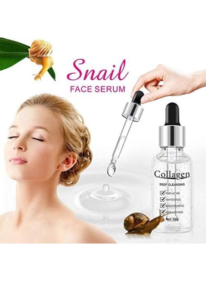 سنايل سيروم الوجه بالكولاجين والحلزون 30 جرام - Image 4