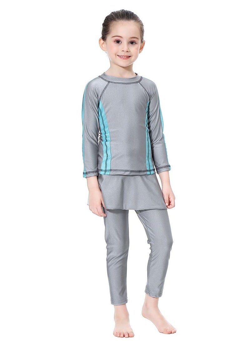 Loquat Girl Swimwear Long Sleeve and Long Trousers - Image 1