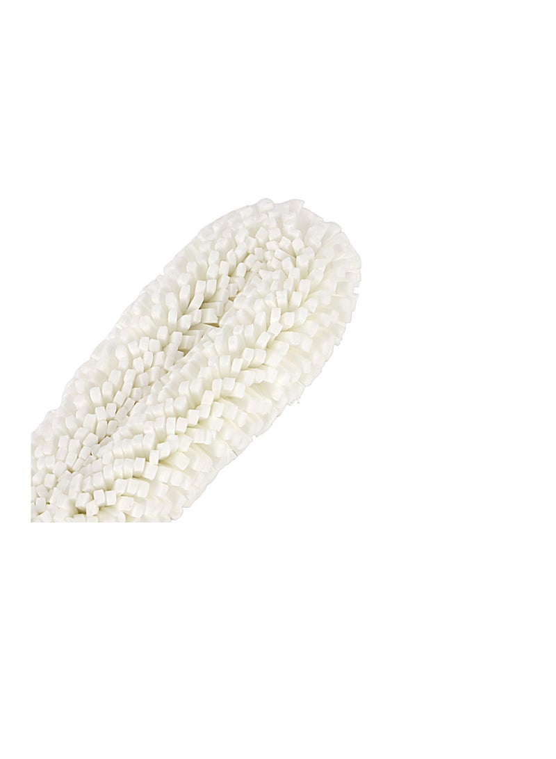Royalford 26.5 cm Glass Cleaning Brush- RF12271/ Soft Foam Sponge Brushes, Scratch Free with PP Handle White - Image 3