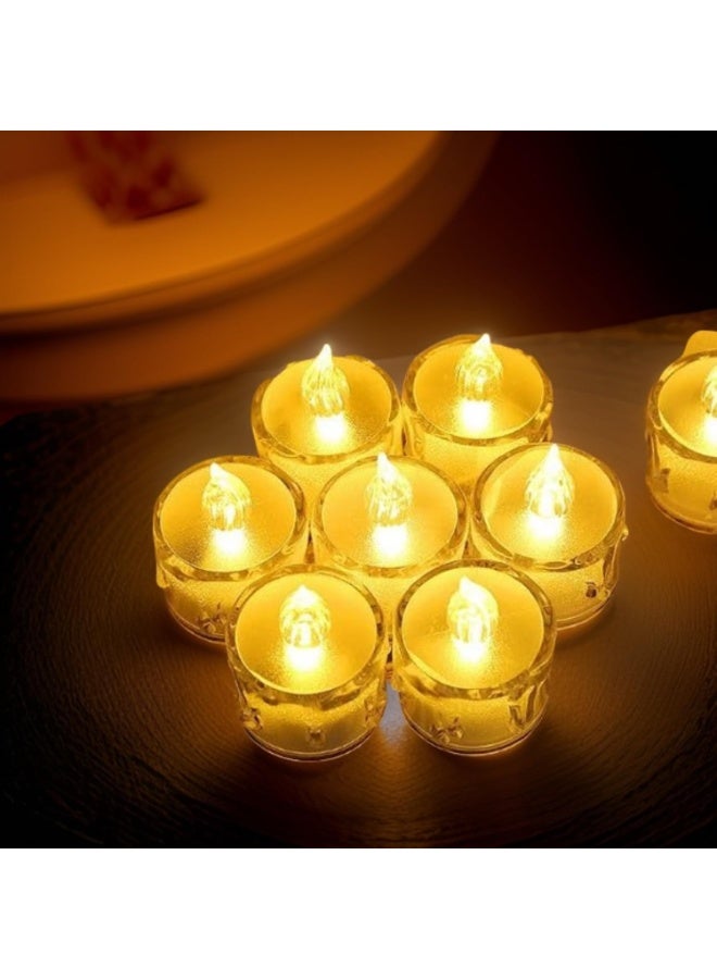 6-Piece Flameless LED Tealight Candles – Warm White Battery-Powered Decorative Lights for Cozy Home Ambience - Image 2