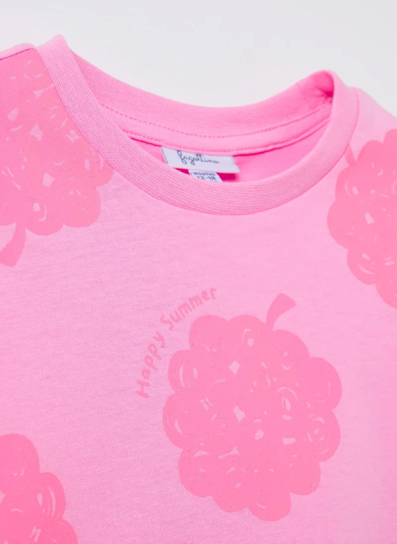 Ovs T-Shirt With Fruit Print