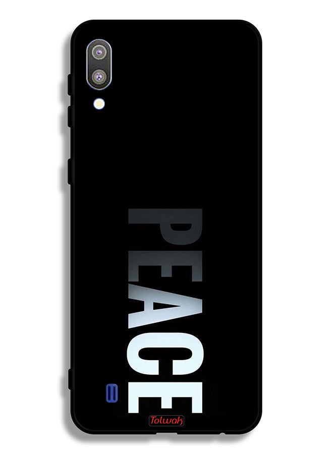 Tolwak Samsung Galaxy M10 Protective Case Cover Peace - Image 2
