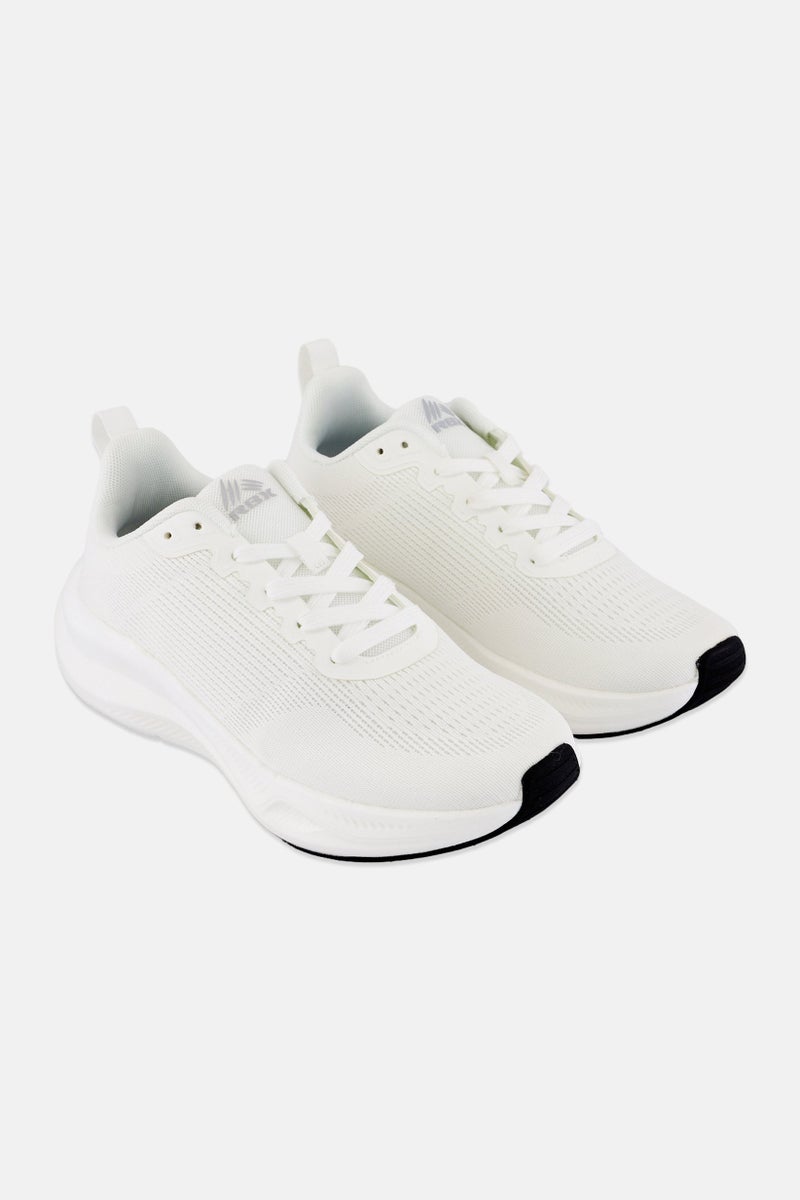 RBX أحذية خارجية للنساء مزودة بشريط لاصق من علامة تجارية، بيضاء - Image 1