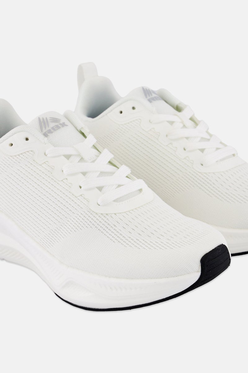 RBX أحذية خارجية للنساء مزودة بشريط لاصق من علامة تجارية، بيضاء - Image 3