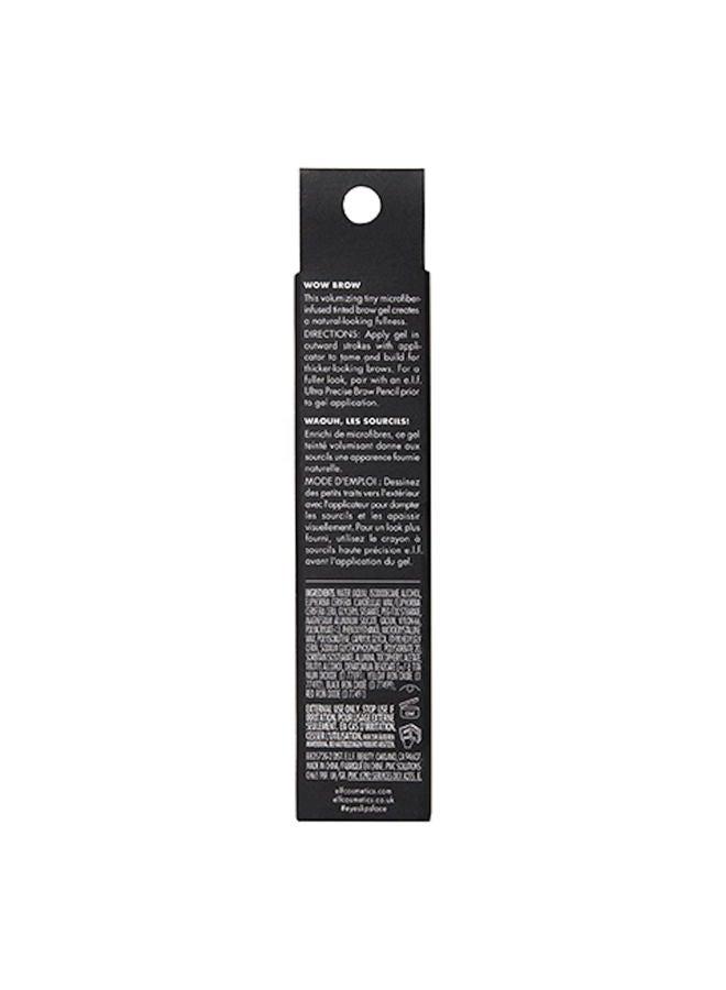 elf Cosmetics E.l.f. wow brow gel, fiber-infused formula, deep brown, 0.12 Ounce ., Deep Brown, 0.123 Ounce - Image 4