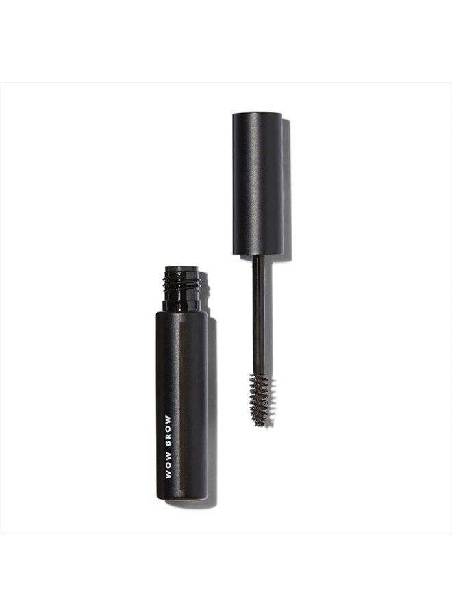 elf Cosmetics E.l.f. wow brow gel, fiber-infused formula, deep brown, 0.12 Ounce ., Deep Brown, 0.123 Ounce - Image 1