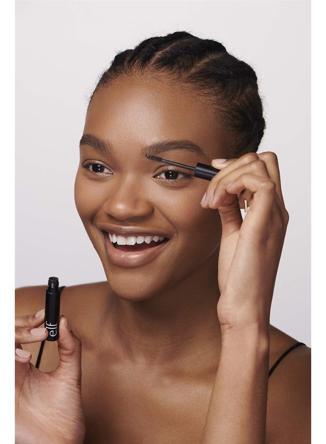 elf Cosmetics E.l.f. wow brow gel, fiber-infused formula, deep brown, 0.12 Ounce ., Deep Brown, 0.123 Ounce - Image 5