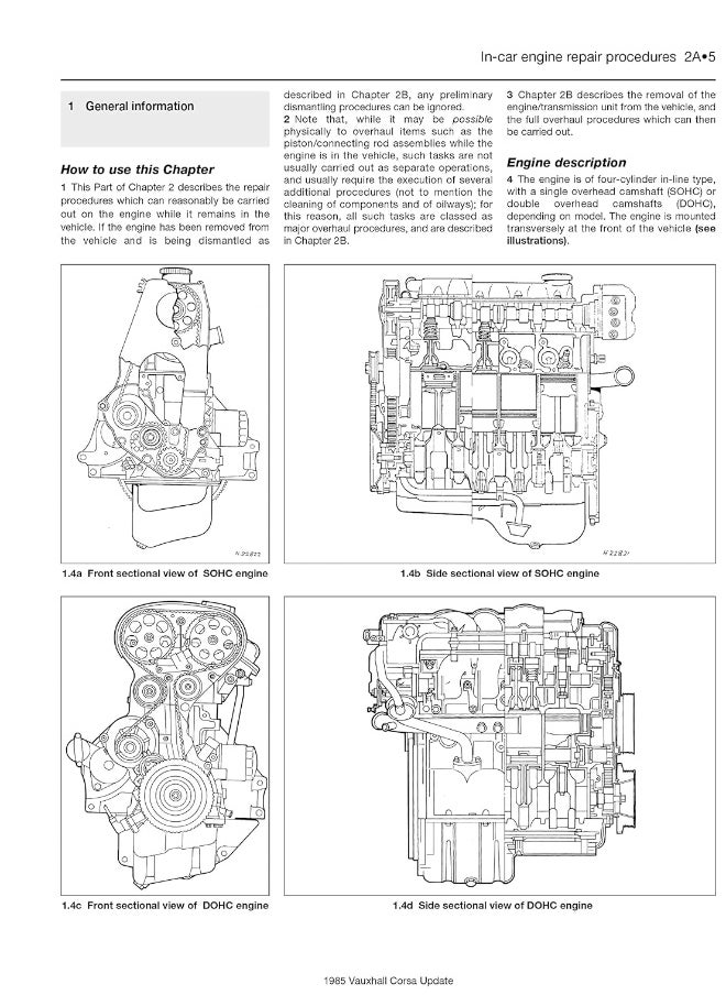 Opel Corsa Petrol (Mar 93 - 97) Haynes Repair Manual  - Image 4